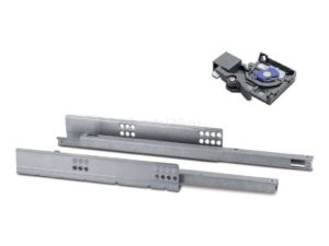 Направляющие MODERN SLIDE L-450 частичного 3/4 выдвижения с дов.+крепление к фасаду