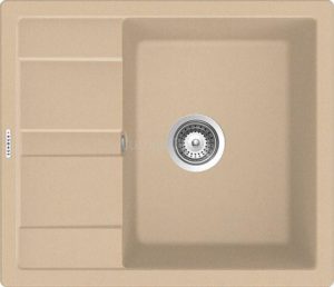 Мойка SCHOCK Optima 45D, Cristalite 580*500, лунный камень