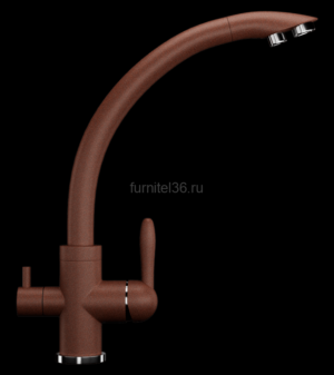 Смеситель Ulgran 017(307), терракот