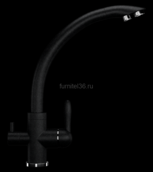 Смеситель Ulgran 017(308), черный