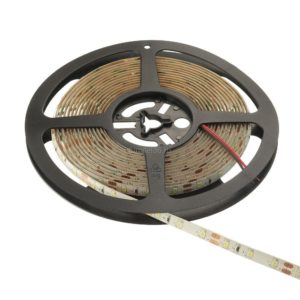 Cветодиодная лента 2835, 60 диодов/м.п 12V, теплый белый, 4,8W, IP44. влагозащищенная