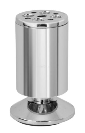 Ножка мебельная GTV D-762, H-100 хром
