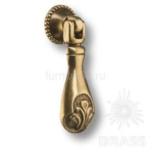 Ручка капля классика, античная бронза