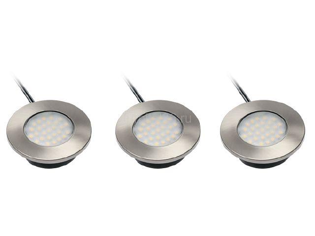 Комплект BARRI 3х1,5W, PLUS 27 диодов 3528SMD, холодный белый 1 Комплект BARRI 3х1,5W, PLUS 27 диодов 3528SMD, холодный белый