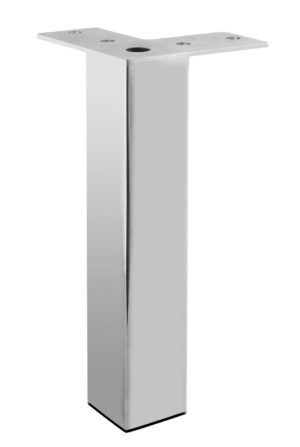 Ножка мебельная GTV B104 h-100мм, хром  100 кг