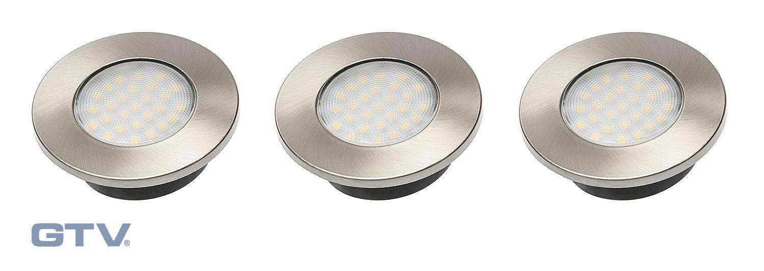 Комплект BARRI 3х1,5W, PLUS 27 диодов 3528SMD, теплый белый 1 Комплект BARRI 3х1,5W, PLUS 27 диодов 3528SMD, теплый белый