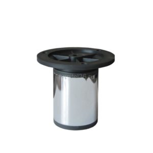 Опора  19527.080C, D-50, H=80-100мм, хром