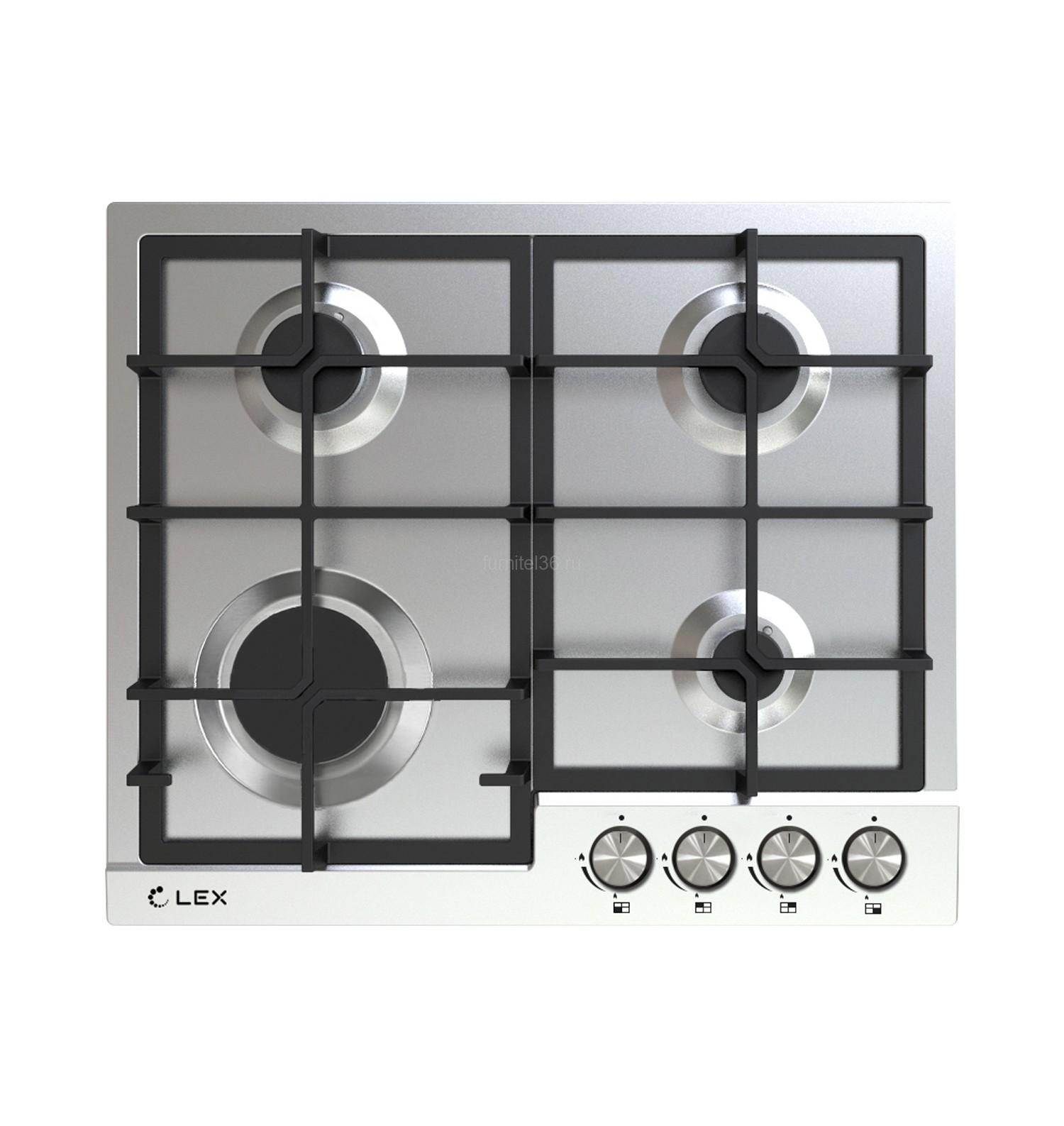 LEX GVS 642 IX Газовая варочная поверхность 1 LEX GVS 642 IX Газовая варочная поверхность