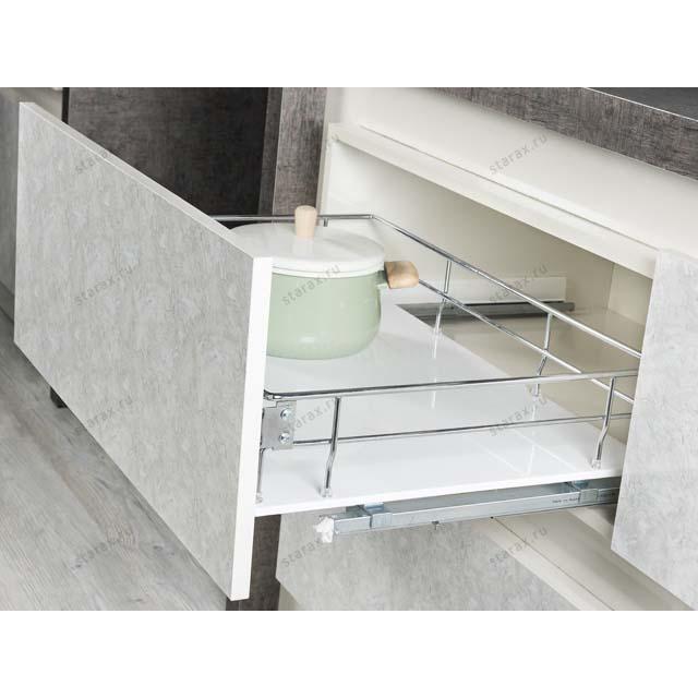 Выдвижная корзина Tandem Lux c фасадным креплением шир. 450 (410-430х500х210) 1 Выдвижная корзина Tandem Lux c фасадным креплением шир. 450 (410-430х500х210)