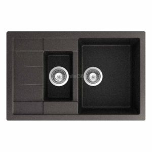 Мойка SCHOCK Aster 60 D, Cristalite 780x500, оникс