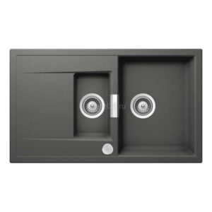 Мойка SCHOCK ETON 60-D Cristadur 860*510 серебристый камень