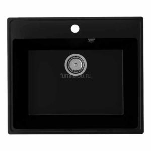 Мойка Ulgran Quartz Forte 580-07, уголь