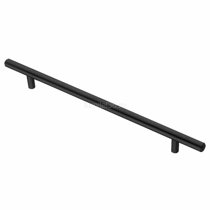 Ручка-рейлинг R-3020 (BL) 224 мм, черный матовый 1 Ручка-рейлинг R-3020 (BL) 224 мм, черный матовый