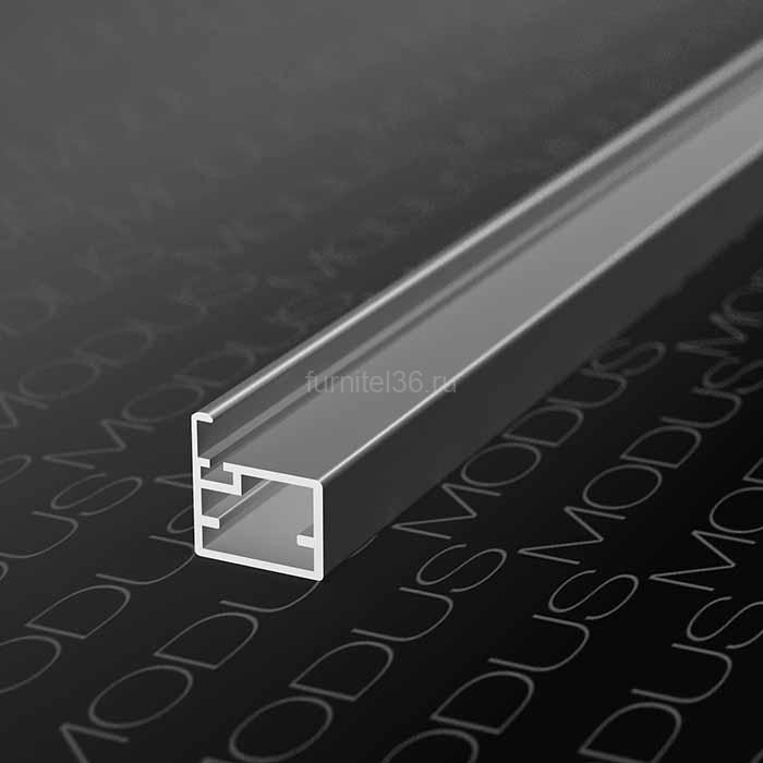 Профиль фасадный MZ-07 , L=6000,черный браш А25 1 Профиль фасадный MZ-07 , L=6000,черный браш А25