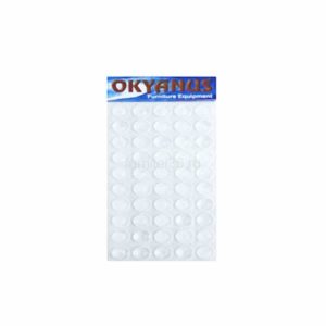 Амортизирующий элемент Okyanus OK2851 (9*2мм) круглый прозрачный (50шт/лист)