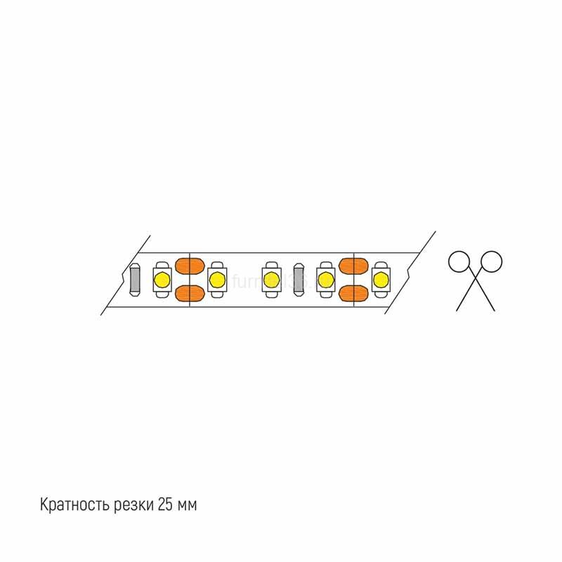 Лента 2835,12 Вт/м, 4500К, IP20, 120 LED/м, 1000 Лм/м, 5м*5мм, провод 2х0,35мм L-25см с двух (М1) 2 Лента 2835,12 Вт/м, 4500К, IP20, 120 LED/м, 1000 Лм/м, 5м*5мм, провод 2х0,35мм L-25см с двух (М1) — изображение 2