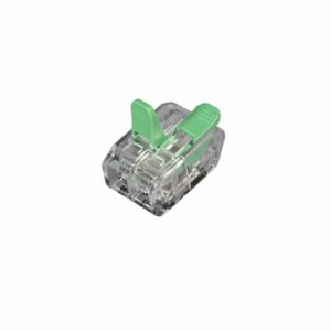 Соед-ль клеммный 3Pg-mini, быстрозажимной, 450В, 32А, для трех проводов 0,25-4,00 мм, 19,8х23х10.1мм