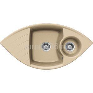 Мойка SCHOCK Focus 90 C (C-150), Cristadur, полярис