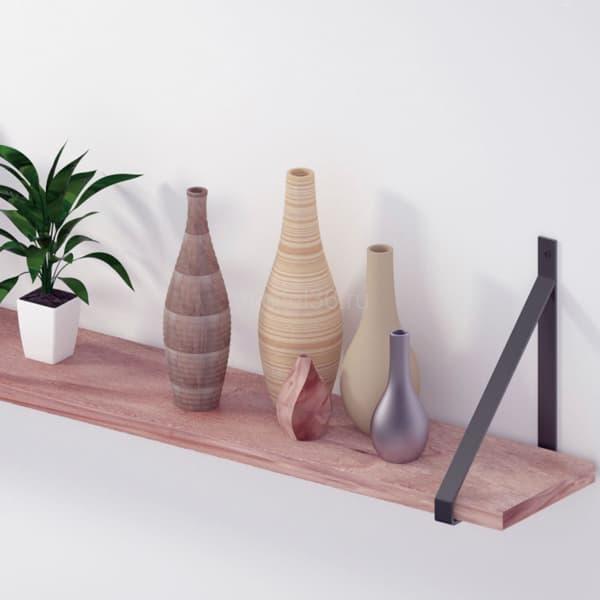Полкодержатель LOFT-1 (300* 220), черный (30кг) 3 Полкодержатель LOFT-1 (300* 220), черный (30кг) — изображение 3
