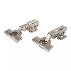 Петля Lemax 105 гр.  накладная    Clip-on c эксцентриком и доводчиком (компл.2 шт/уп)