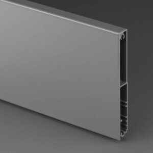Лицевая панель д/внутр. ящика Unihopper Magic Box, 80 мм, 1,8м, графит