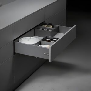 ящик Unihopper Magic Box, 120*500мм, с доводчиком, графит