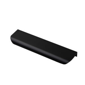 Ручка торцевая, RT-006-150 BL( 128/147мм),  черный матовый